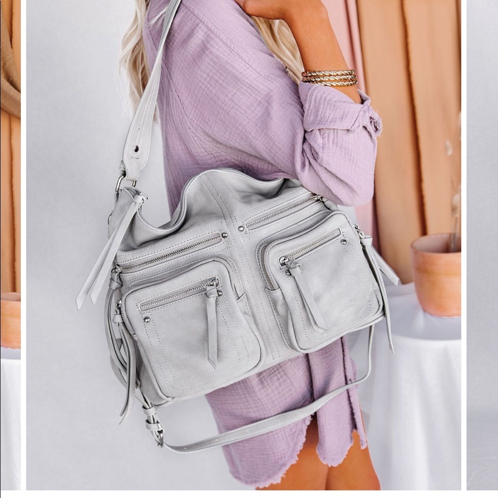 The Band Faux Leather Crossbody Bag